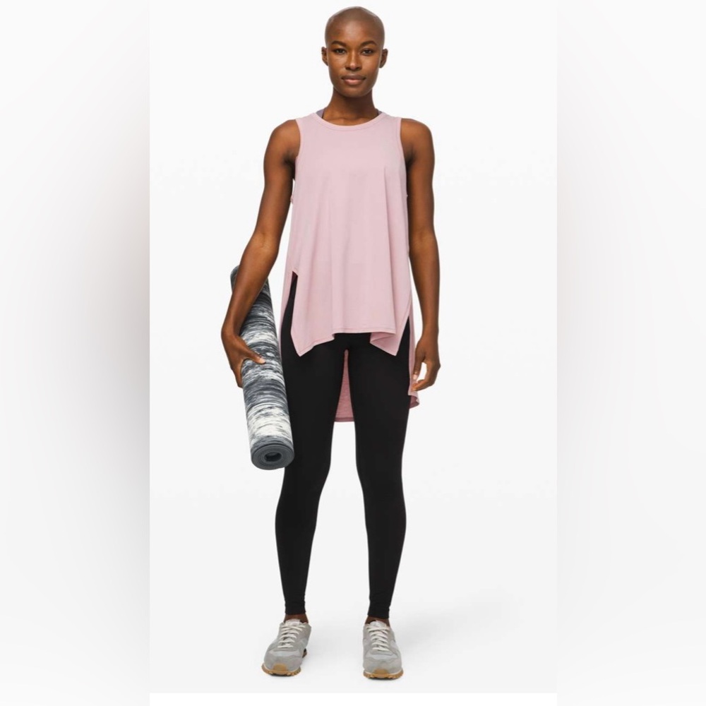 Lululemon - Long For Length Tank - Smoky Blush - Size 8/10 - Picture 3 of 8
